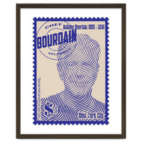 Anthony Bourdain Stamps Art