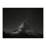 Matterhorn Switzerland Starry Night Mountain Photography (Print Only) thumbnail