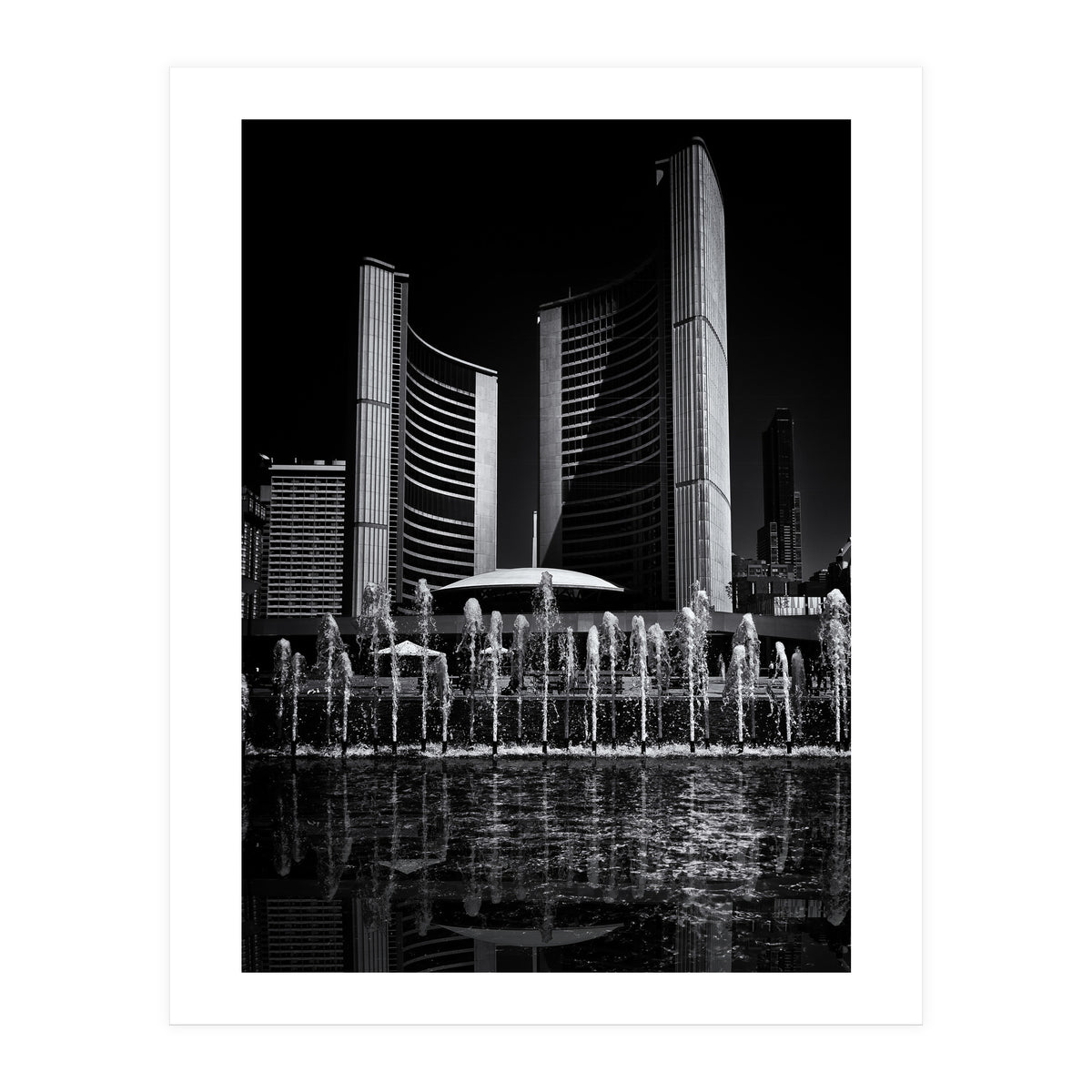 Toronto City Hall No 25 Reflection (Print Only)
