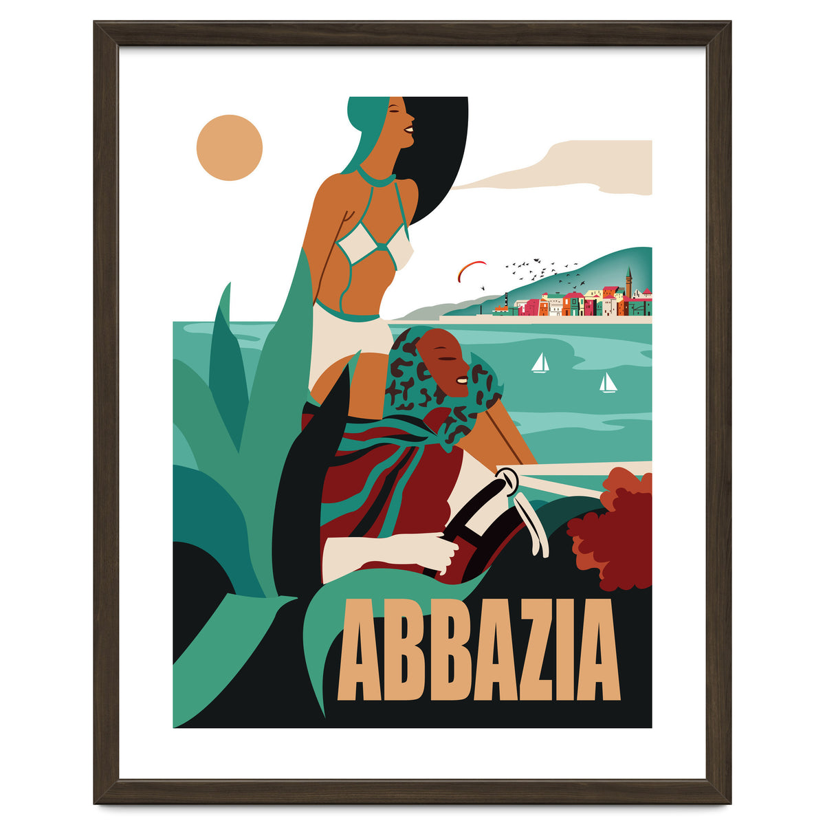 Abbazia, Two Ladies on a Drive