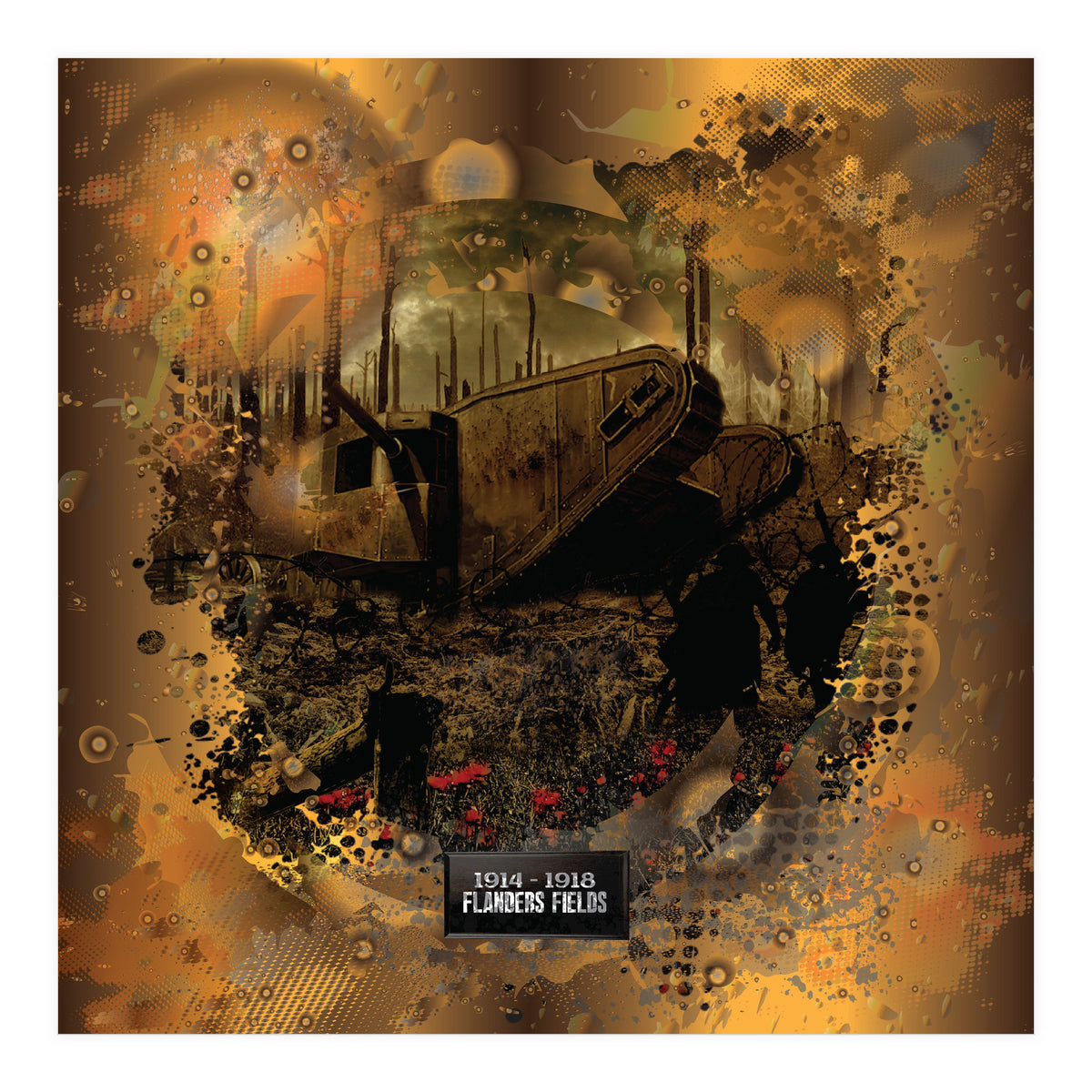 In Flanders Field WW1 (Print Only)