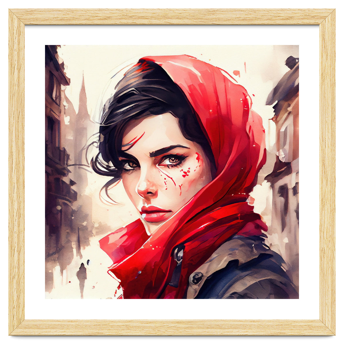 Modern Little Red Riding Hood