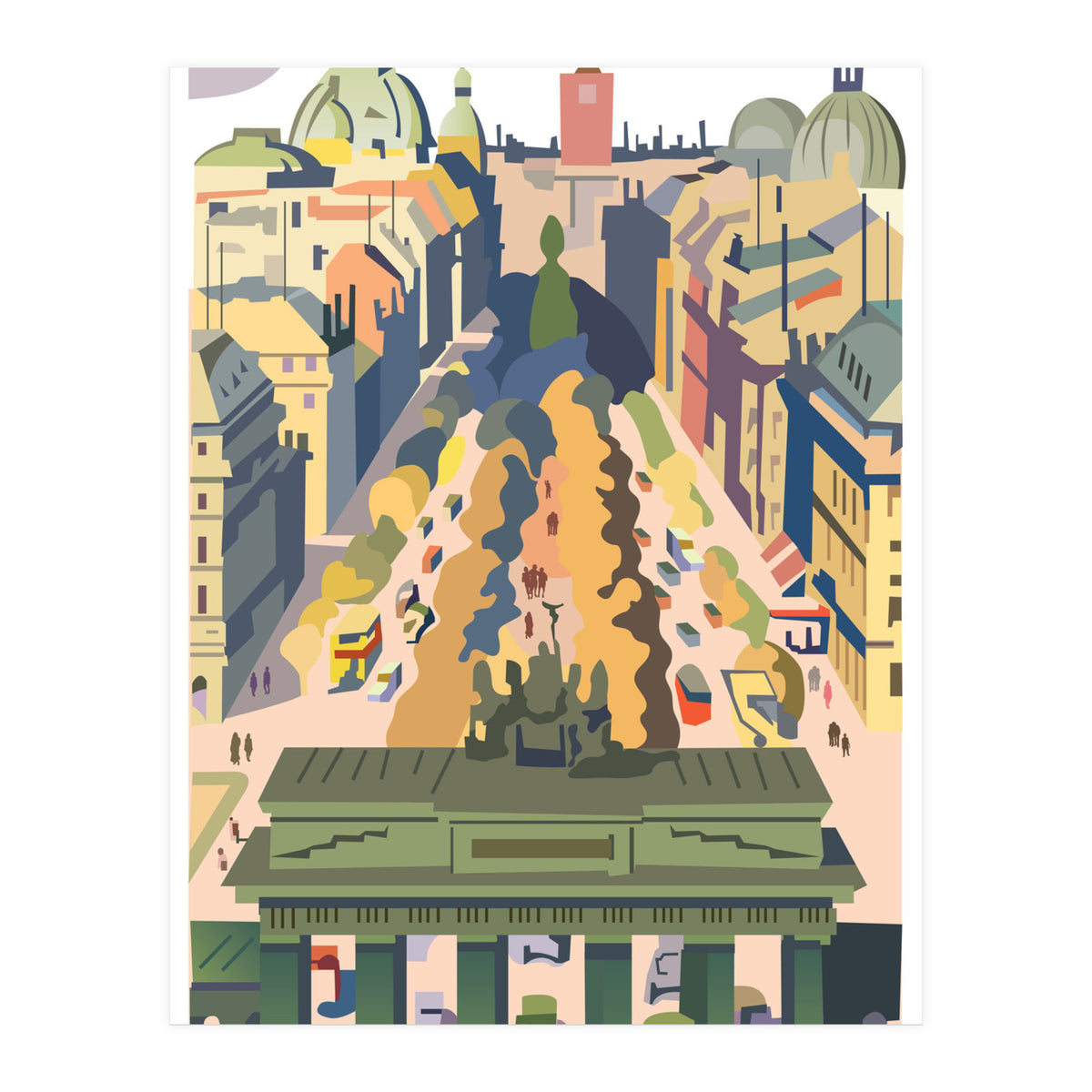 Berlin And Potsdam (Print Only)