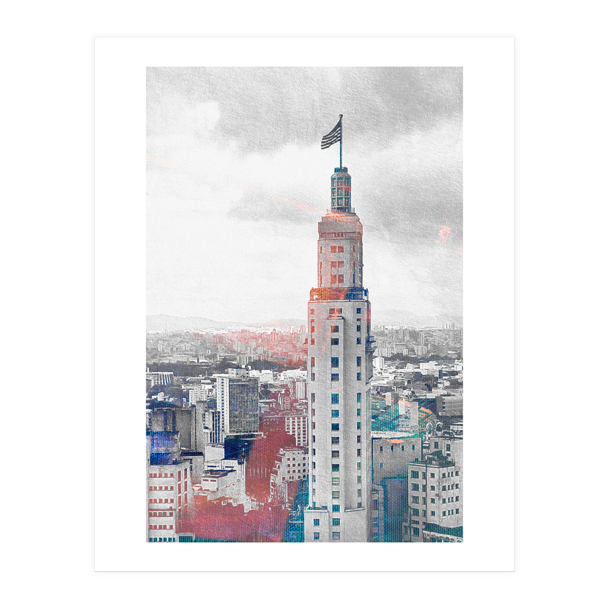 Sp in the sky  II (Print Only)