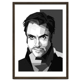 Simon Le Bon British Singer Black Illustration thumbnail