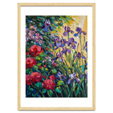 Expressive Heavy Impasto Floral Oil Painting thumbnail