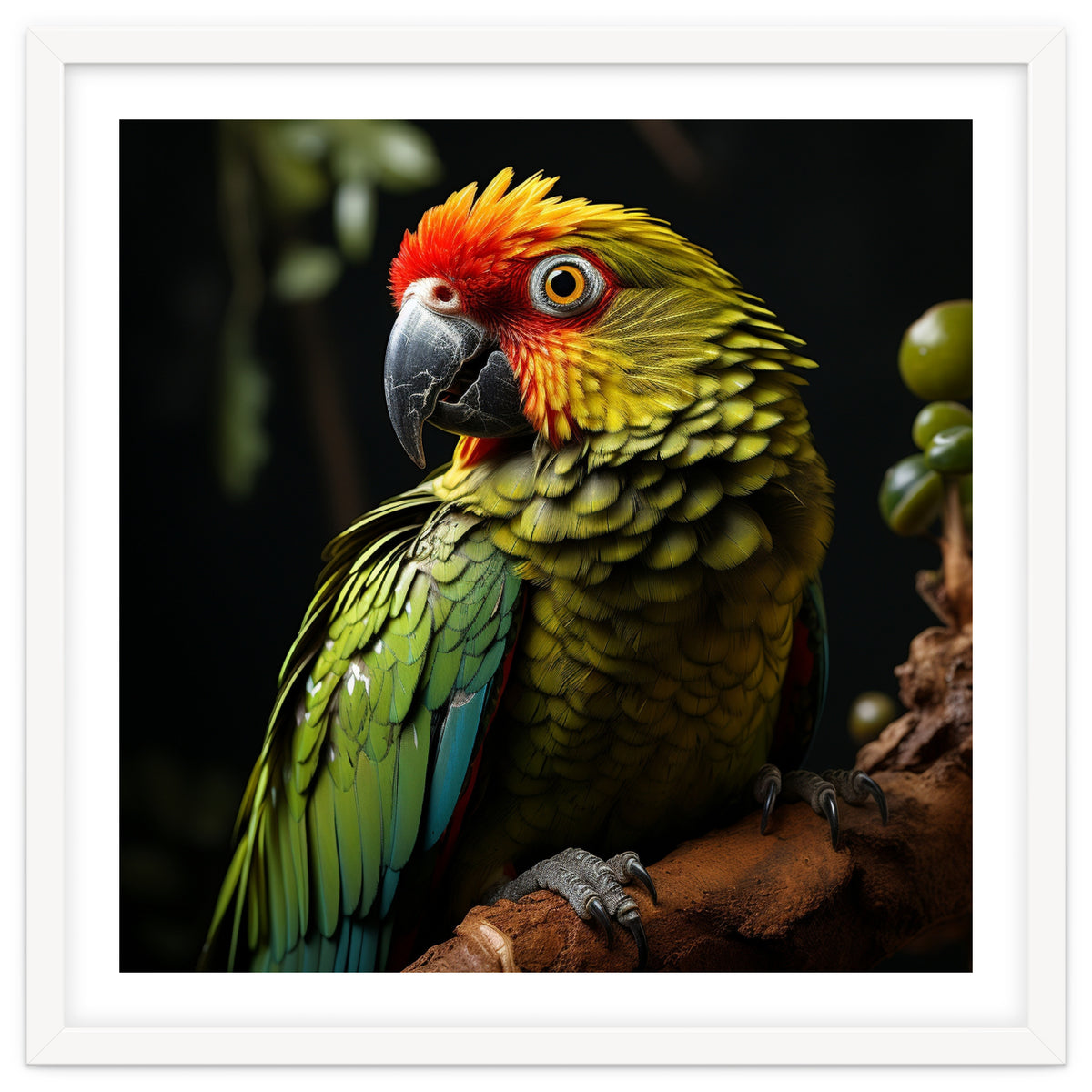 Vibrant Macaw Parrot