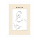 Mona Lisa – Leonardo Da Vinci Ascii Art (Print Only) thumbnail