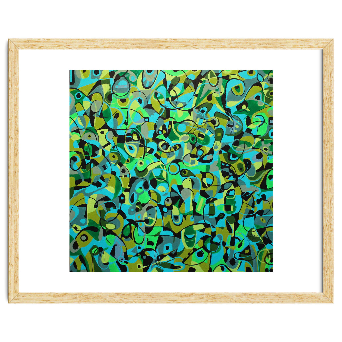 The Birdcall, Acrylic On Canvas, 36"x36"