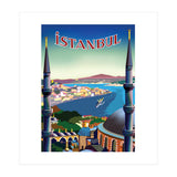 Istanbul, Turkey, Aerial View (Print Only) thumbnail