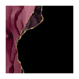 Burgundy & Gold Agate Texture 09 (Print Only) thumbnail