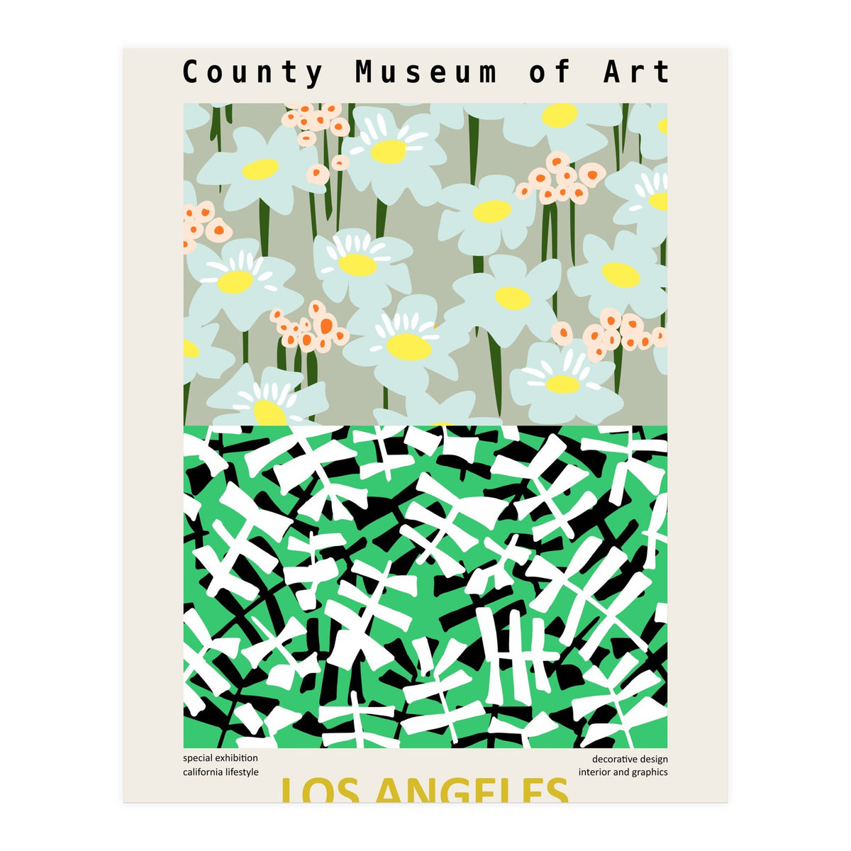 County Museum of Art Los Angeles (Print Only)