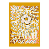 Fern Leaves And Flower Mustard (Print Only) thumbnail