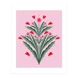 Hearts And Flowers Sum (Print Only) thumbnail