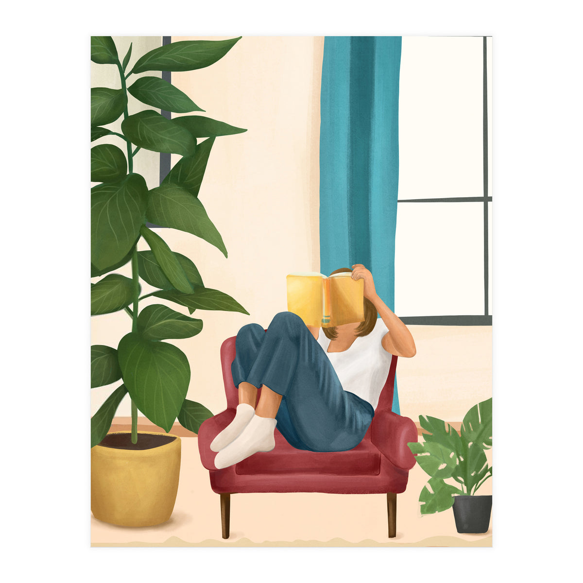 On The Pages Of A Book (Print Only)