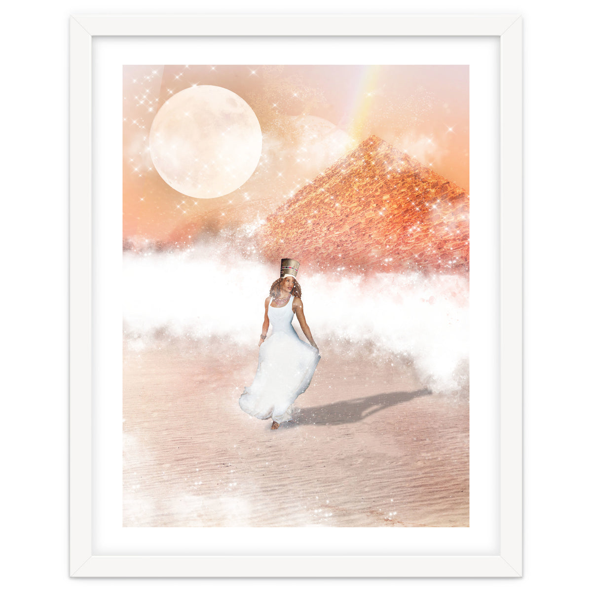 Zaynab - Pearl Of The Desert Print