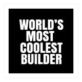 World's most coolest builder (Print Only) thumbnail