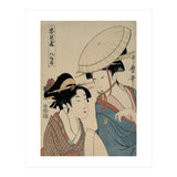 Kitagawa Utamaro (Copy); Takamizawa / 'Hachi-damme (Act VIII)', 1798-1799; 20th century. (Print Only) thumbnail
