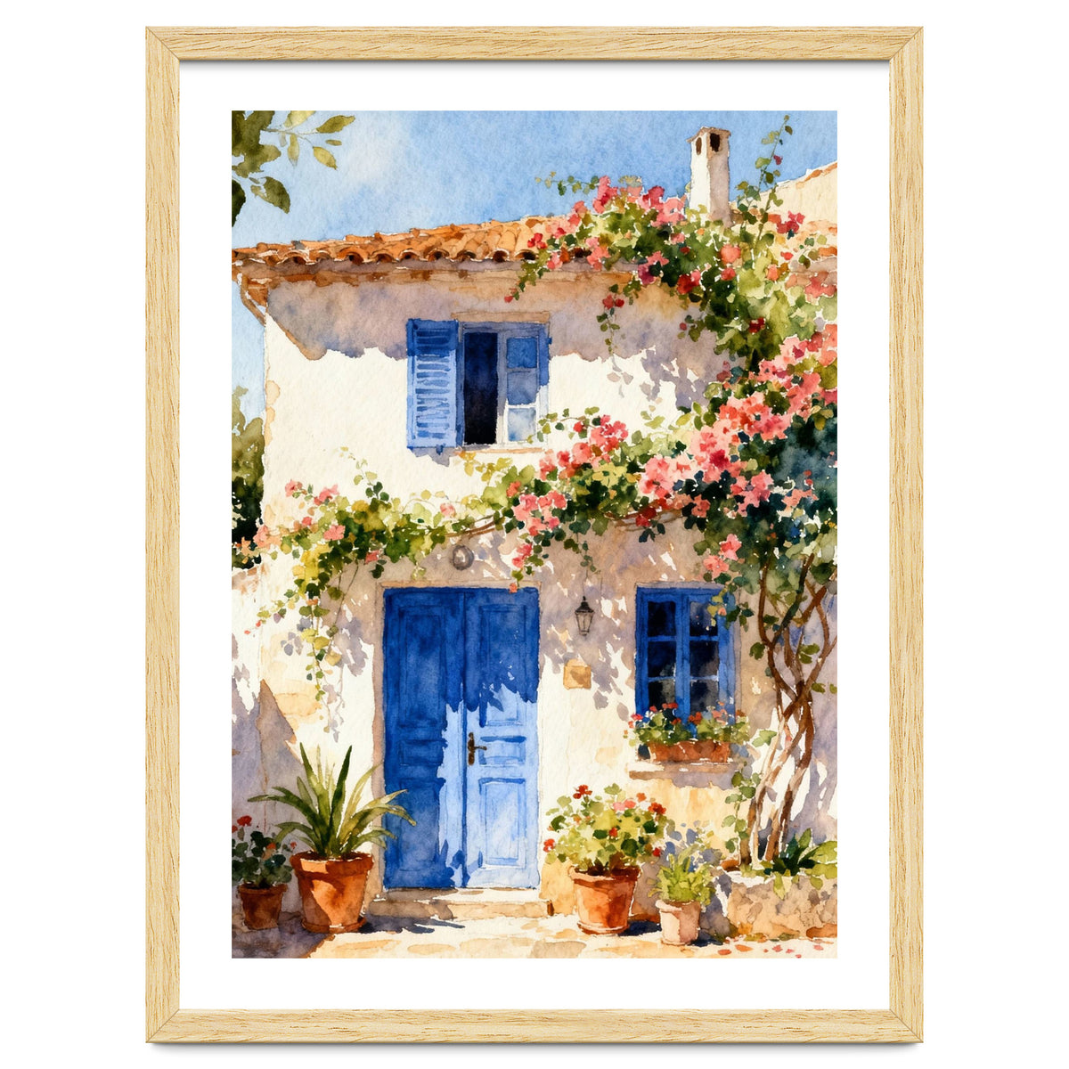 Matisse Inspired Front House