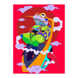 Knight Frog Pop Art Illustration (Print Only) thumbnail