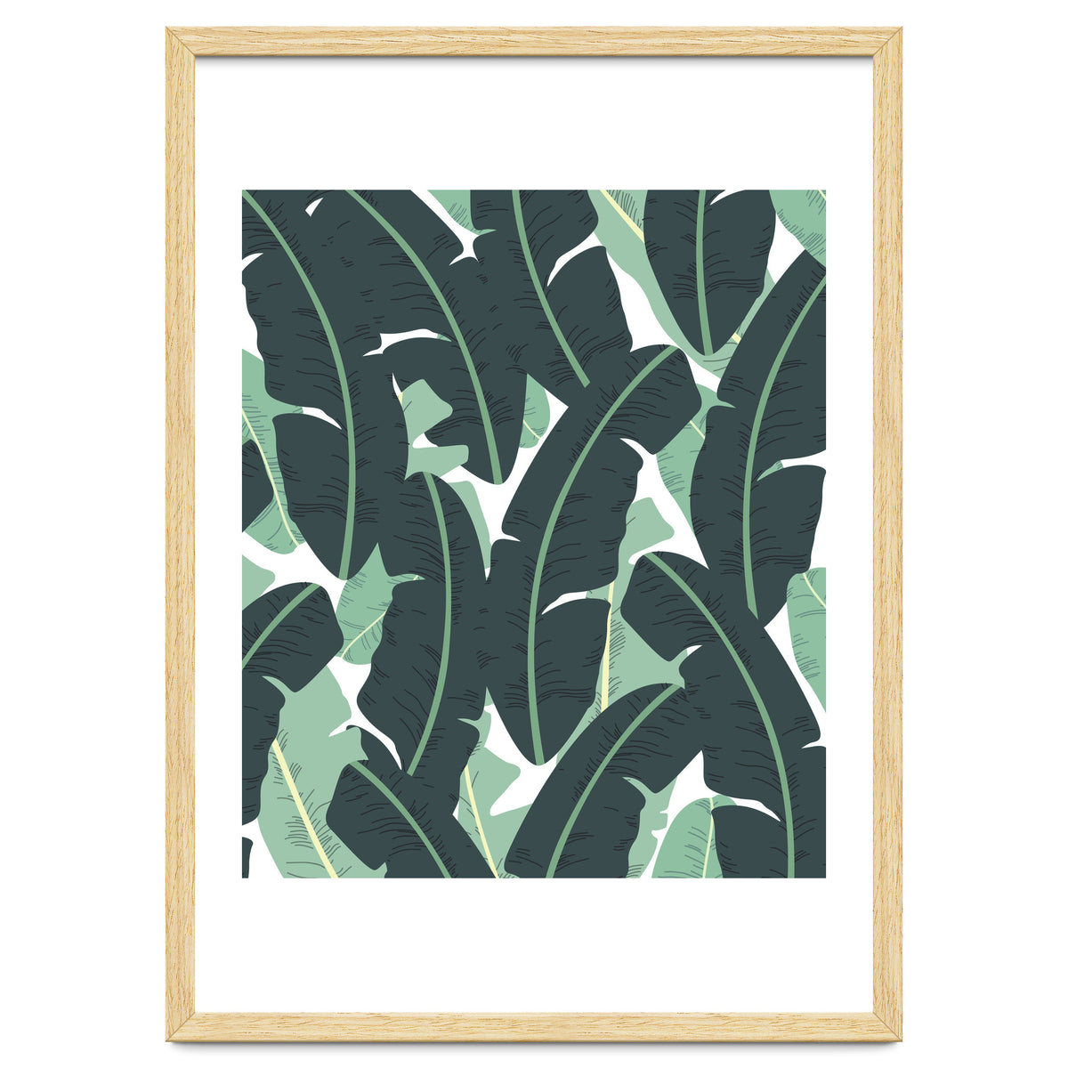 Banana Leaf Pattern