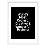 World's most coolest, creative and wonderful designer thumbnail