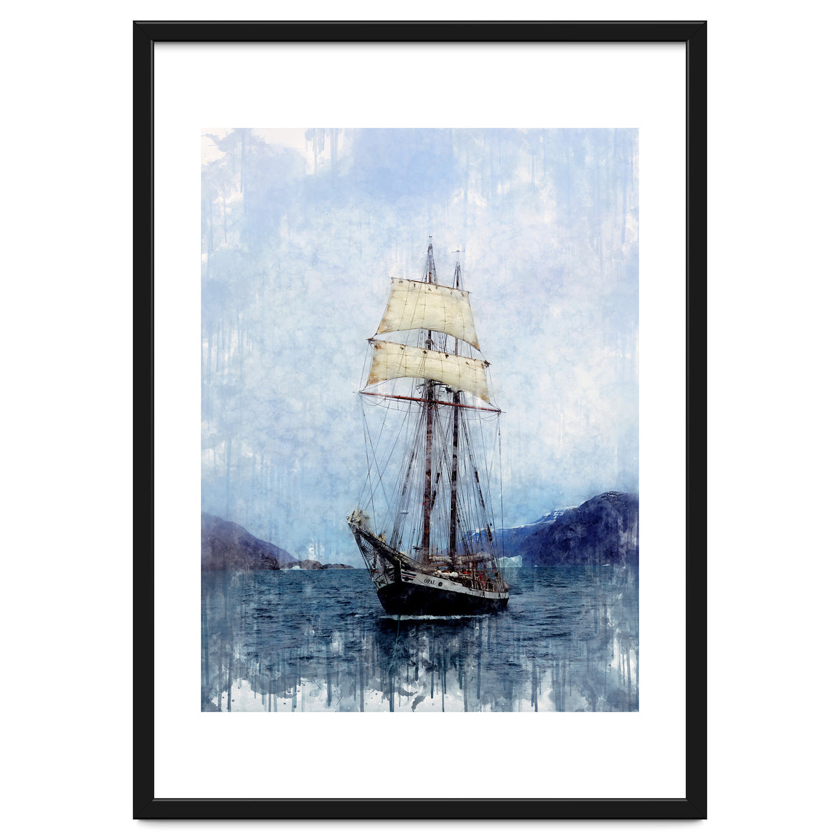 strong determination to start the ship's adventure