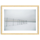 Fence in the Winter seascape thumbnail