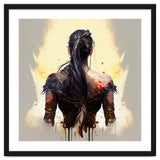 Warrior Woman From Behind thumbnail