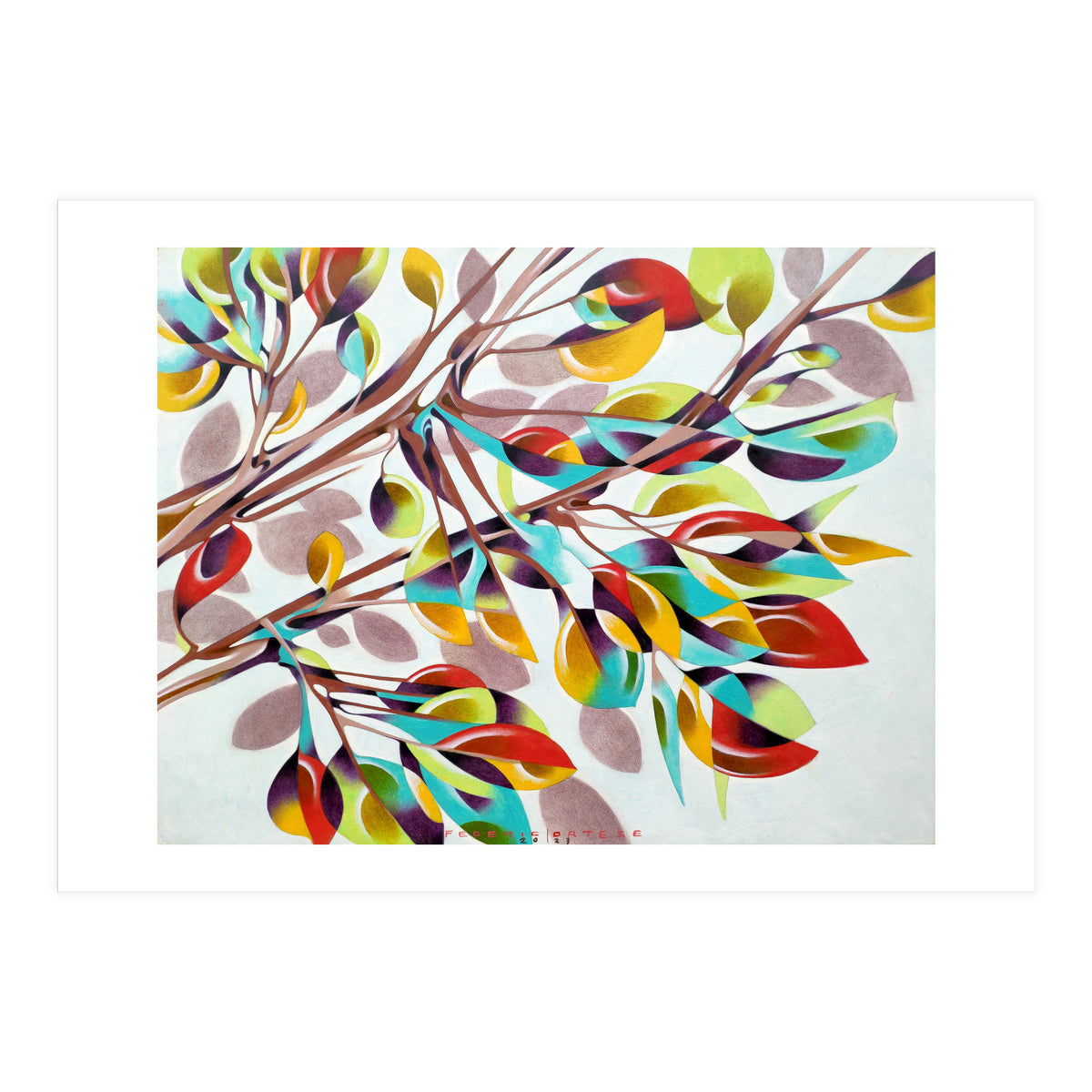 Under the shadow of a tree (Print Only)