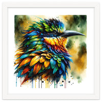 Vibrant Tropical Bird Portrait