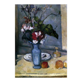 The Blue Vase - 1885/87 - 62x51 cm - oil on canvas - French Post-Impressionism. (Print Only) thumbnail