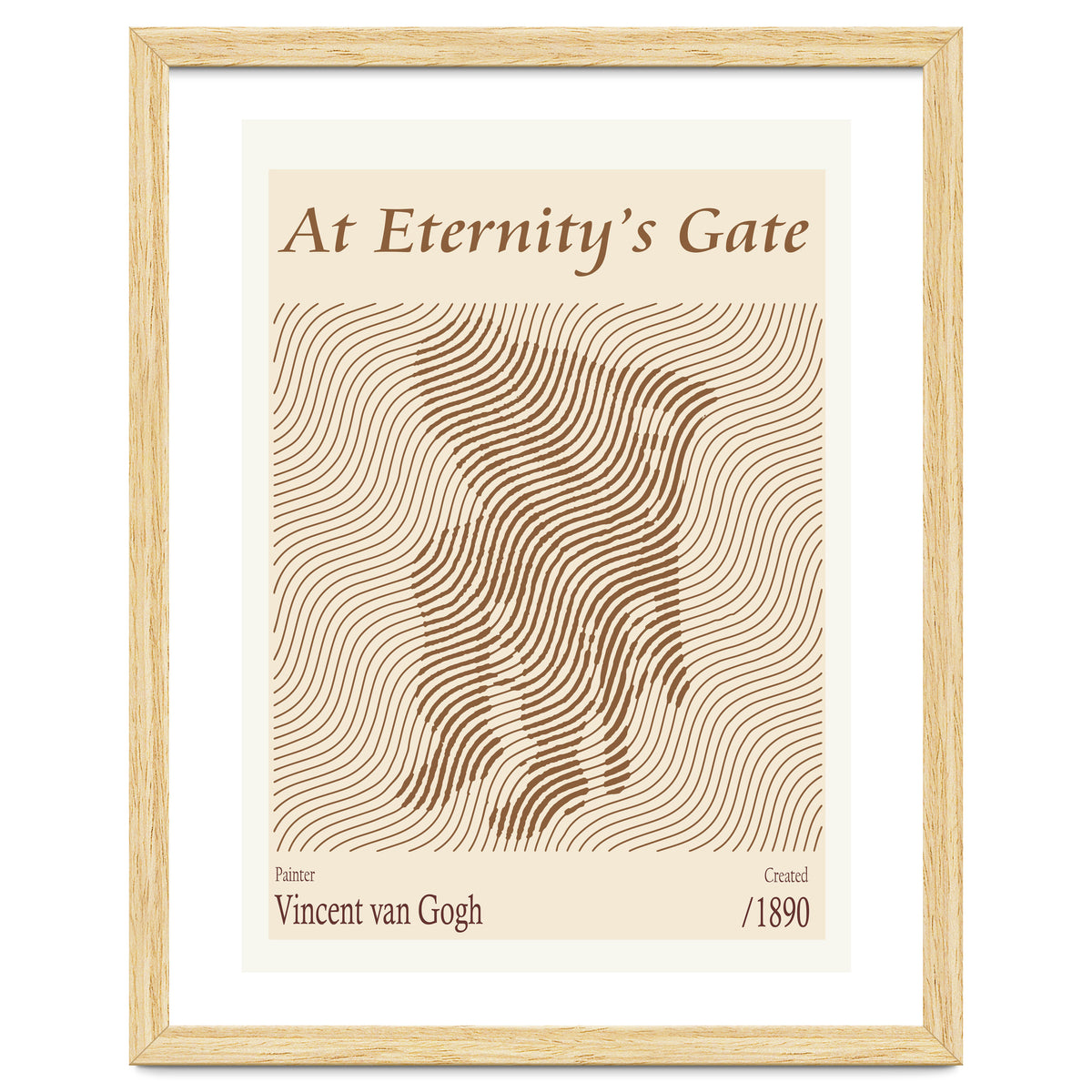 At Eternity’s Gate Vincent Van Gogh (1890)