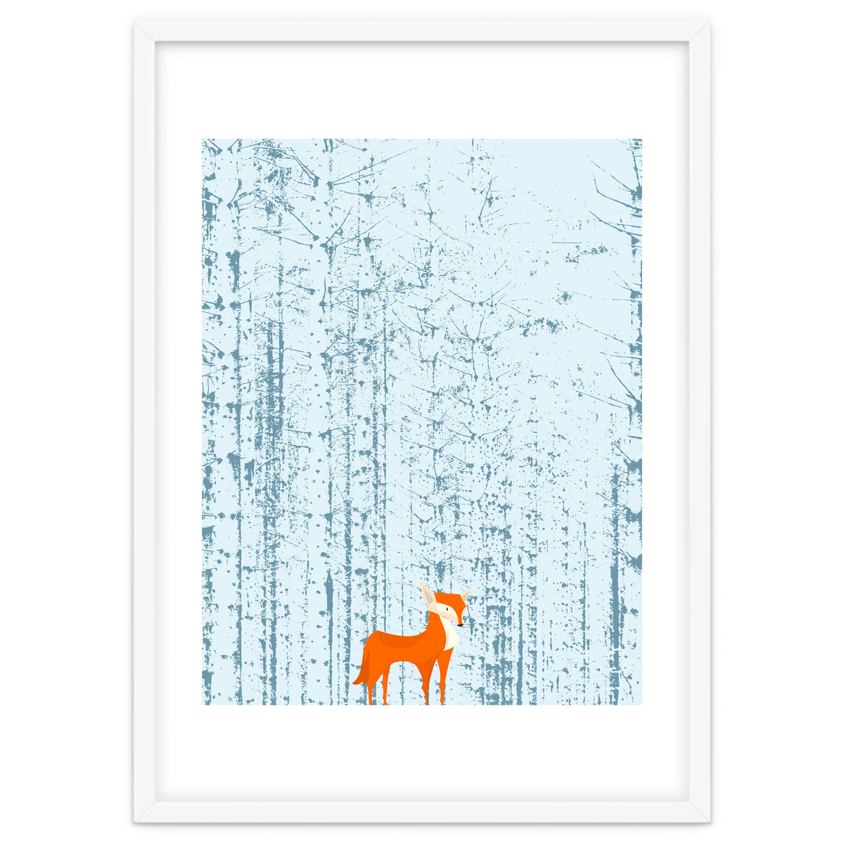 Fox Lost In The Woods