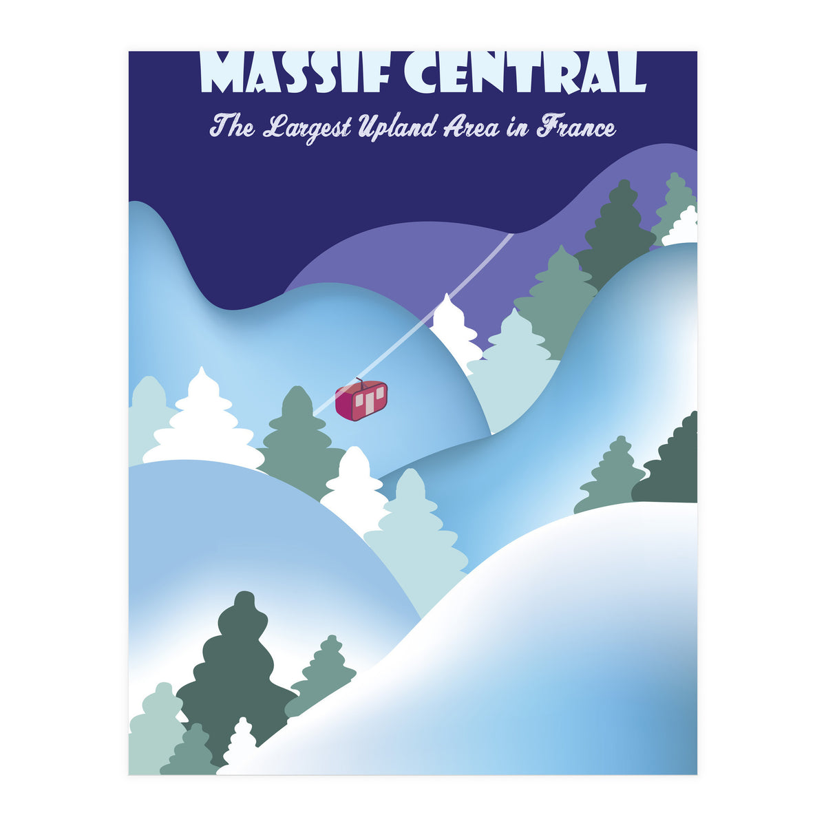 Massif Central, France (Print Only)