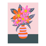 Colorful Flowers In a Vase (Print Only) thumbnail