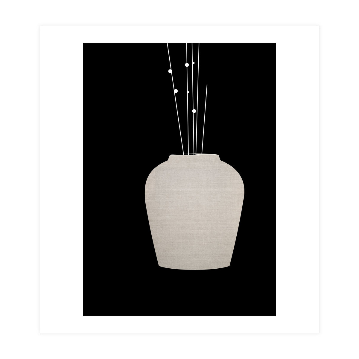 Vase Decoration  (Print Only)