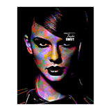 Taylor Swift Colorful Art 4 (Print Only) thumbnail