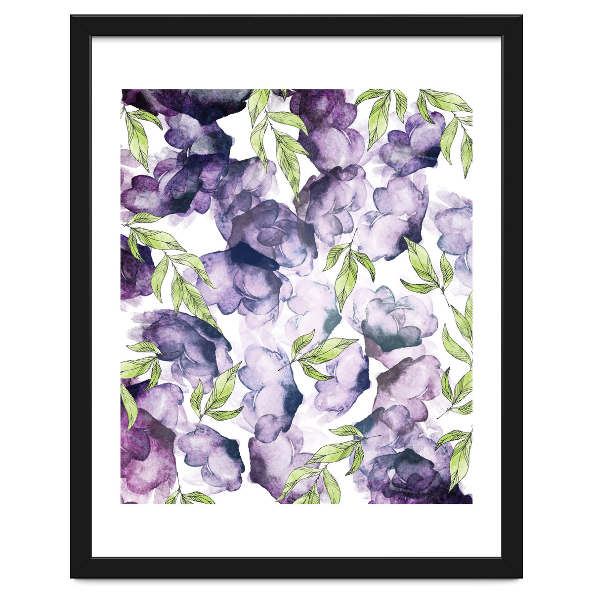 Watercolor + Ink Florals