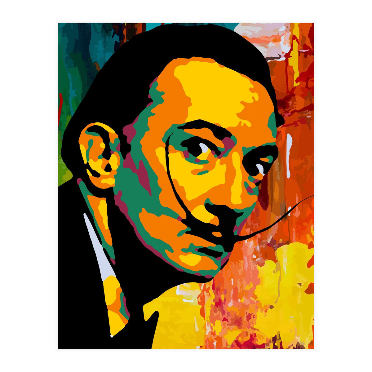 Salvador Dali Abstract 2 (Print Only)