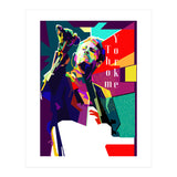 Thom Yorke Singer Musician Pop Art WPAP (Print Only) thumbnail