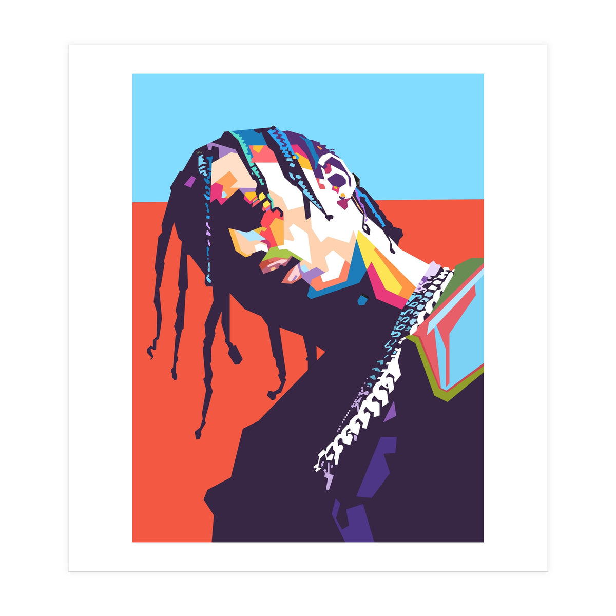 Travis Scott wpap art (Print Only)