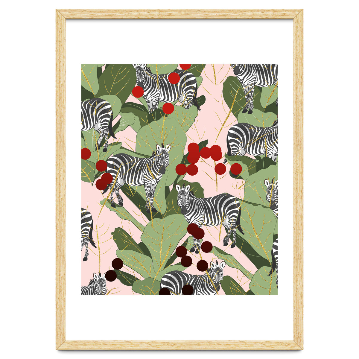 Zebra Harem #society6 #decor #buyart