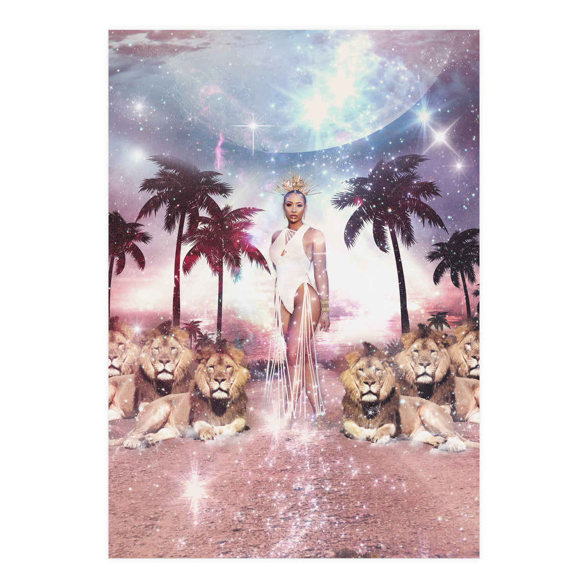 Malika - Spirit Of A Warrior Princess (Print Only)