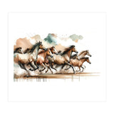 Horses Galloping (Print Only) thumbnail