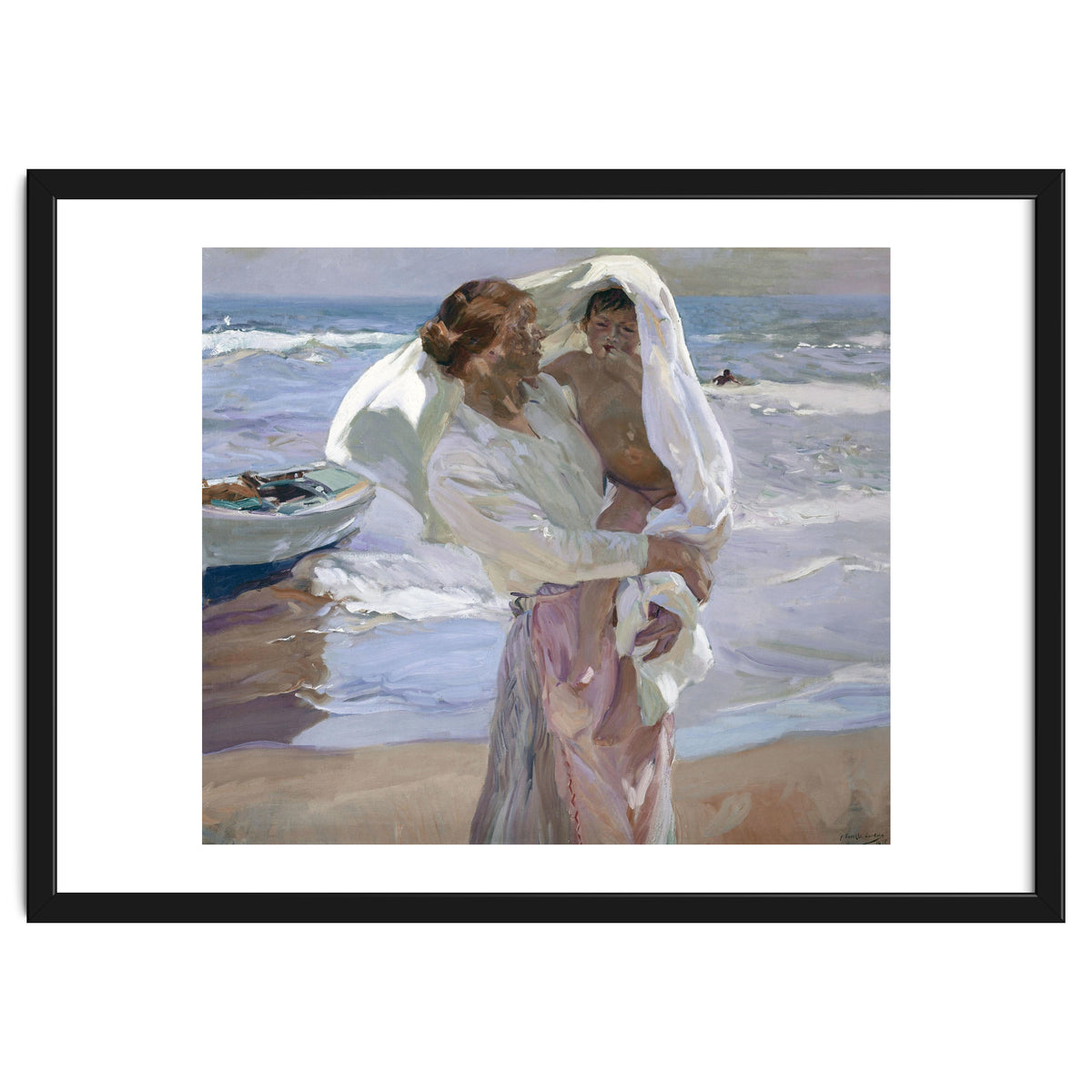 'Just Out of the Sea', 1915, Oil on canvas, 130 x 155 cm.