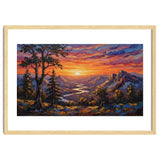 Sunset Over the Valley Peaks thumbnail