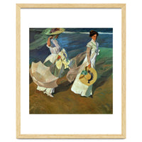 Joaquín Sorolla / 'Walk on the Beach', 1909, Oil on canvas, 205 x 200 cm.