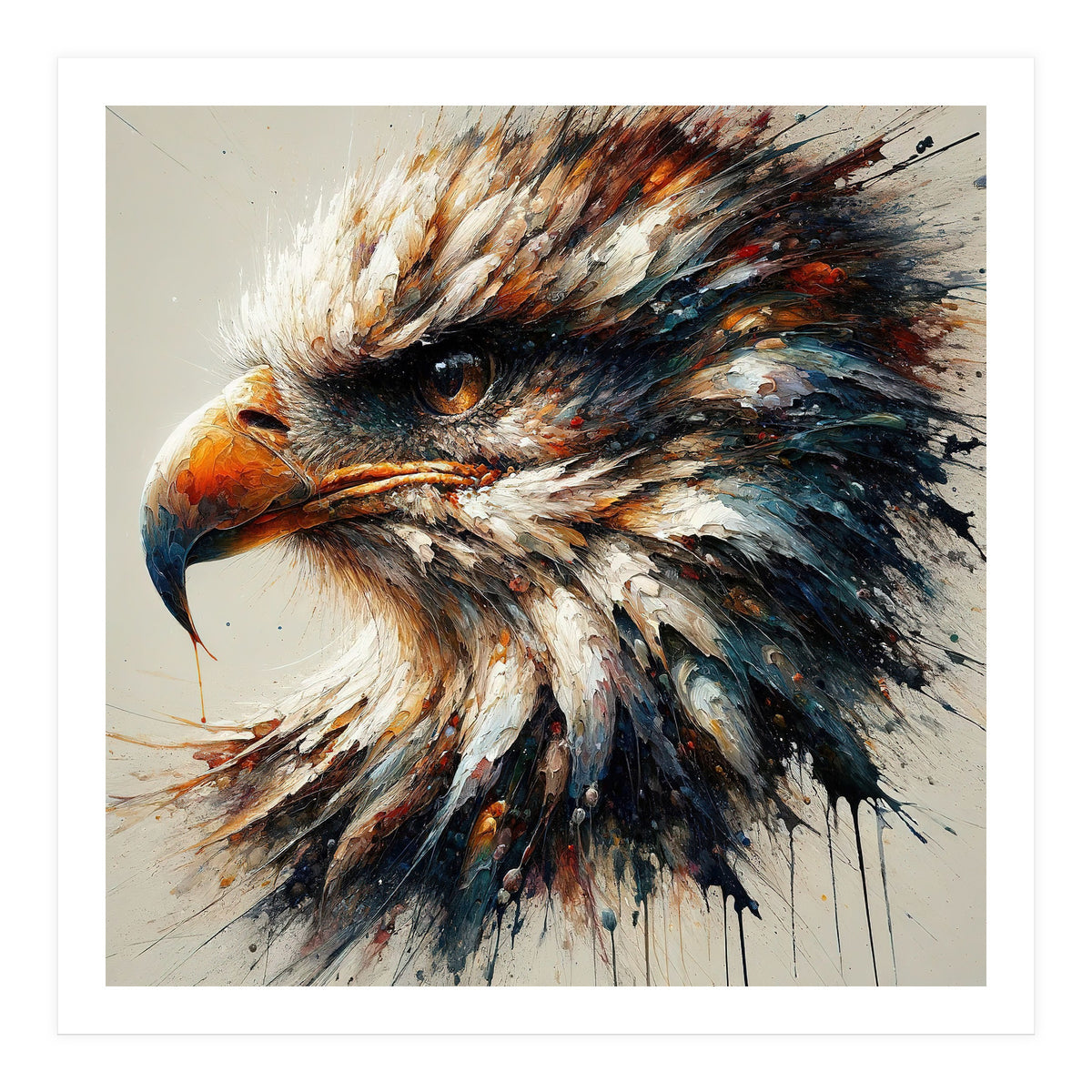 Powerful Eagle (Print Only)