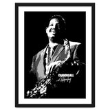 Cannonball Adderley American Jazz Saxophonist in Grayscale thumbnail